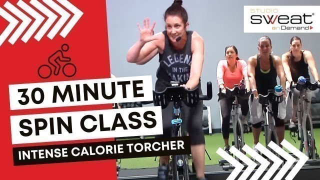 '30 Minute Spin® Class: High Intensity CALORIE TORCHER (Intense Free Online Spin® Spin®  Workout)'