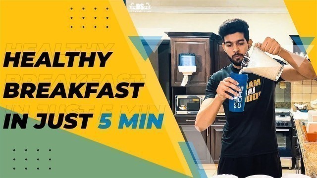 'Lockdown Fitness | Free Workout at Home | DS Fitness Club | Meal 01- Breakfast Smoothie'