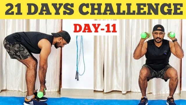 'DAY-11 | Lower Body Leg and Thigh Exercise | RD Fitness Unlimited | Tamil'