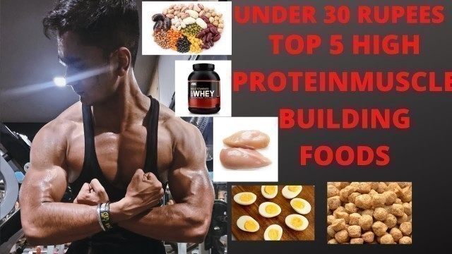 'HIGH-PROTEIN MUSCLE BUILDING FOODS TO GROW YOUR SIZE | EVOLVE FITNESS INDIA'