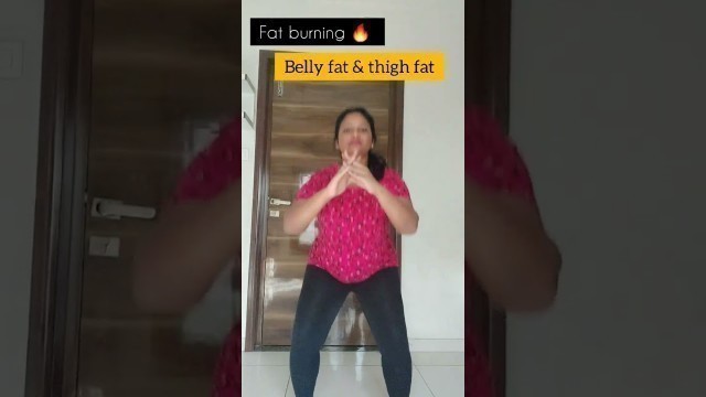 'weightloss exercise in tamil | how to reduce belly and thigh fat | belly fat exercise | home workout'