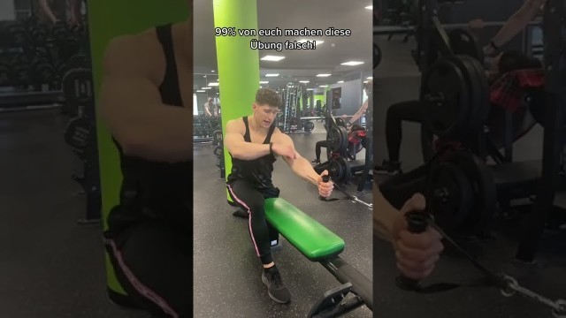 '99% machen diese Übung falsch #gym #fitness #workout'