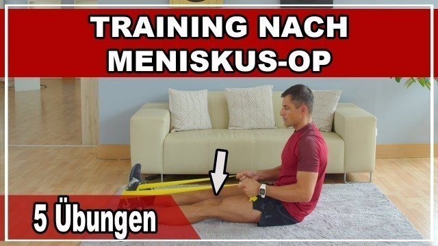 'Training nach Meniskus-OP – Die 5 besten Übungen'