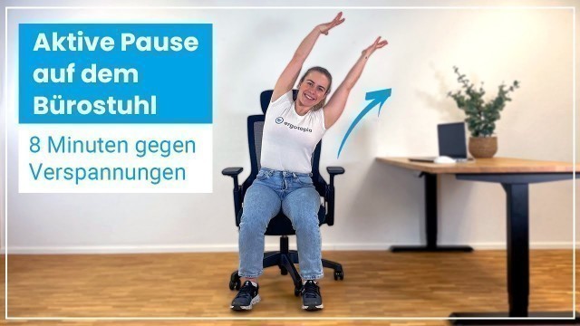 'Schreibtisch Workout – Schnelle Übungen im Büro gegen Verspannungen'