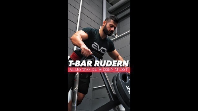 'Alle Gym Übungen erklärt: T-Bar Rudern 