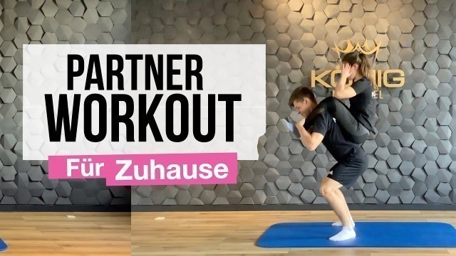 'Partner Workout für Zuhause | Ganzkörper Übungen mit Körpergewicht'