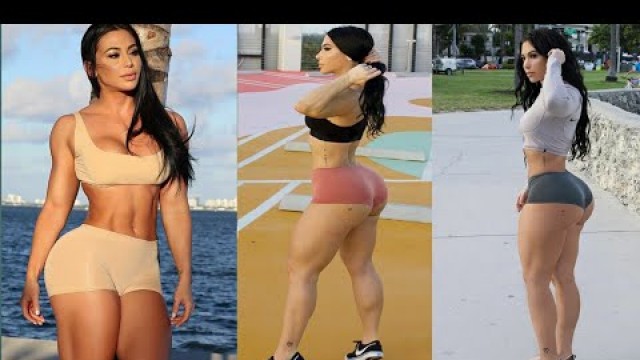 '(beautiful) FEMALE BODYBUILDING,- MEL, FITNESS MODEL, GYM WORKOUT,'