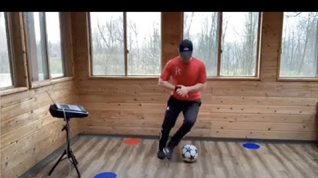 'Quarantine Soccer Training Skills Live'