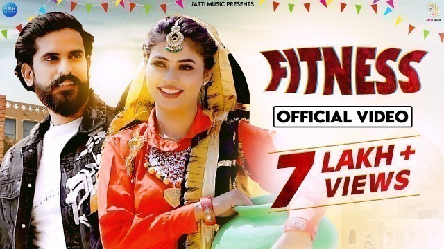 'Fitness | Gagan Haryanvi, Manisha Sharma | Somveer Y, Ruba Khan | New Haryanvi Songs Haryanavi 2021'