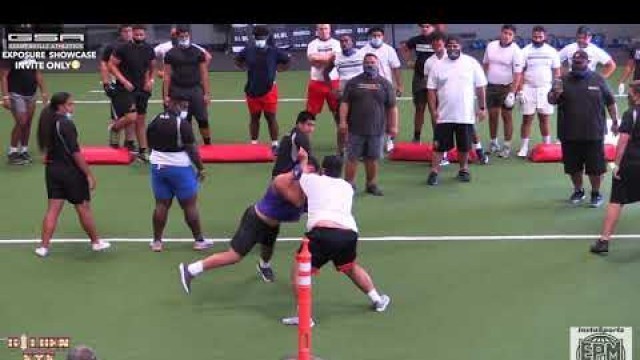 'Giant Skillz OL/DL Exposure Showcase 2020 CSR Sports Fitness Academy'