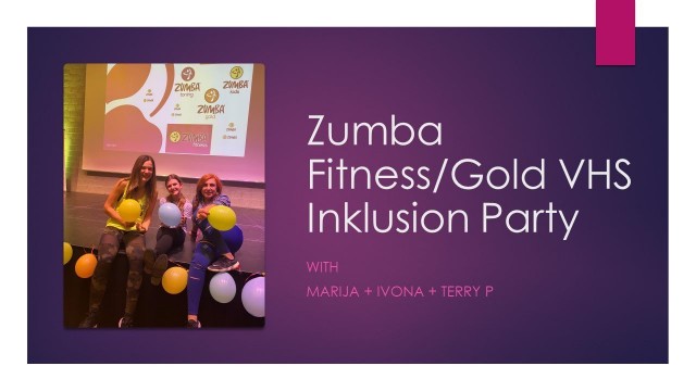 'VHS - Zumba - Fitness - Dance -  Inklusion - Herbst-Party\'21 with Marija + Ivona'