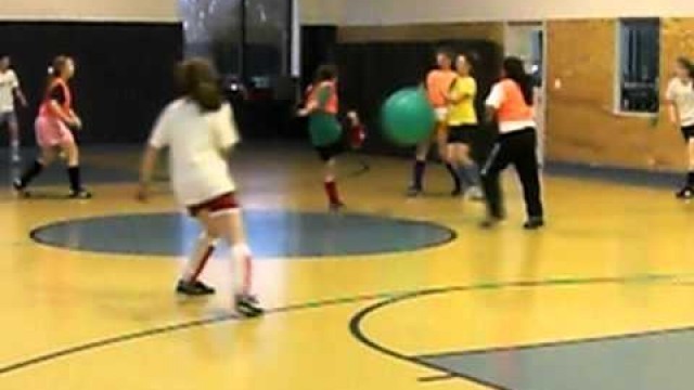 'Dynamic Youth Fitness: Exercise Ball Soccer'