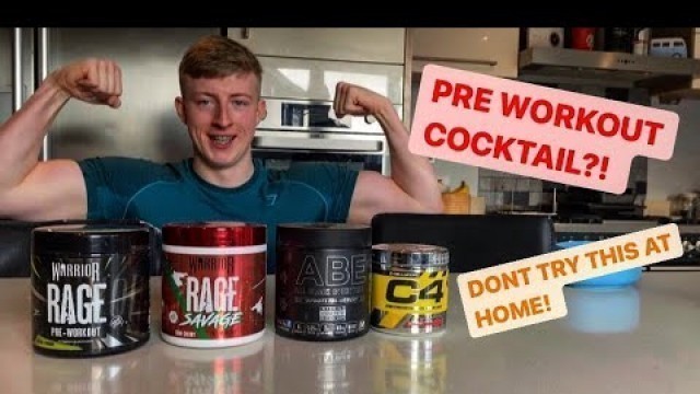 'PRE WORKOUT COCKTAIL + Chest Day'