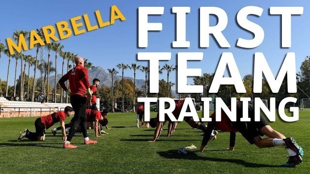 'COACH CAM | Marbella warm weather training camp'