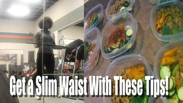 'Best Diet Tips + Alternative Waist Training Exercise for a Slim Waist'