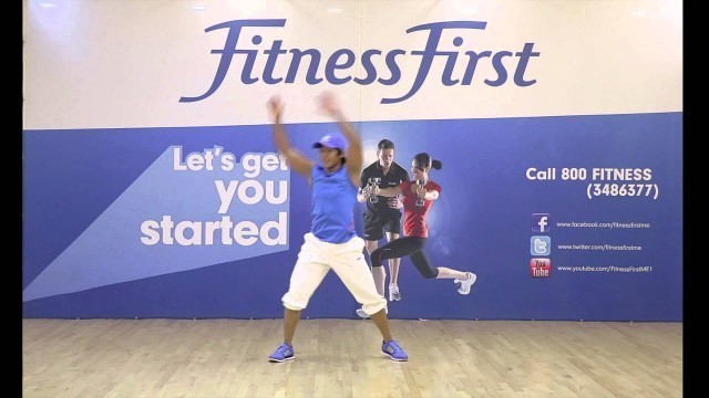 'Fitness First \'Not So Secret Flashmob\' final dance routine'