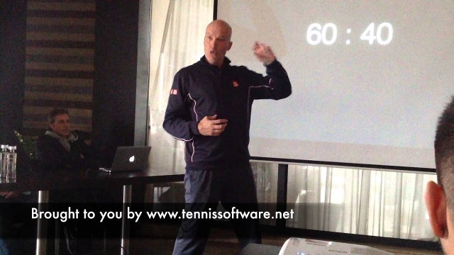 'Lecture by Djokovic\'s fitness coach (Gebhard Phil-Gritsch)'