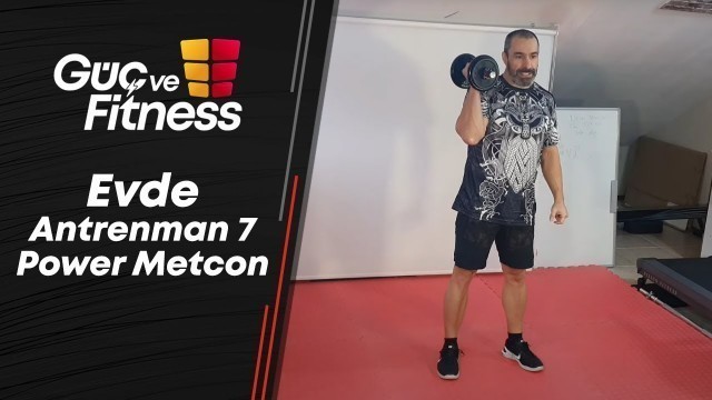 'Evde antrenman 7  -  Power Metcon'