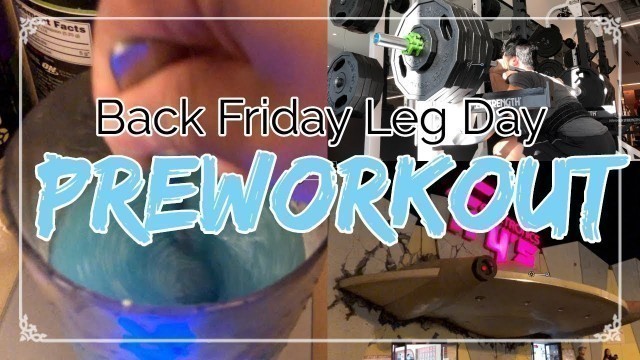 'Pre-Workout Current Secret Cocktail on Black Friday'