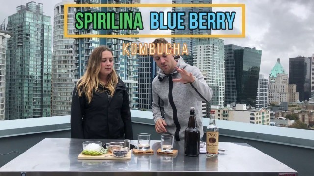 'Bluetini Kombucha Cocktail | Fermentation and Fitness | Jesse Dow'