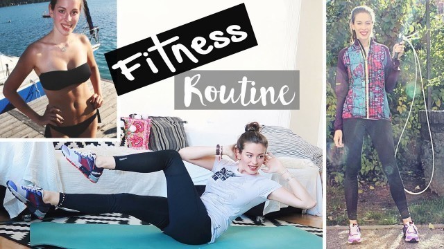 'FITNESS ROUTINE HACKS: Mein WORKOUT | SCHLANK & GESUND'