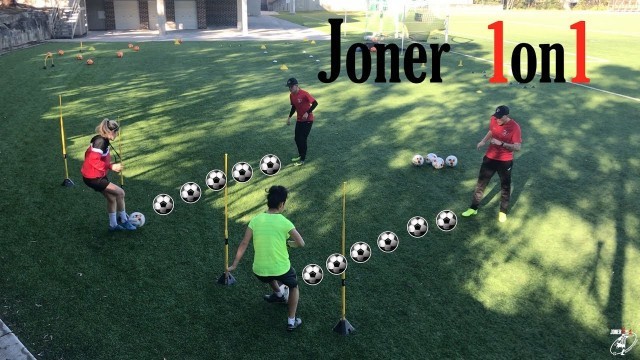 '2 Private coaches, 2 players. Unreal soccer training. - Joner 1on1'