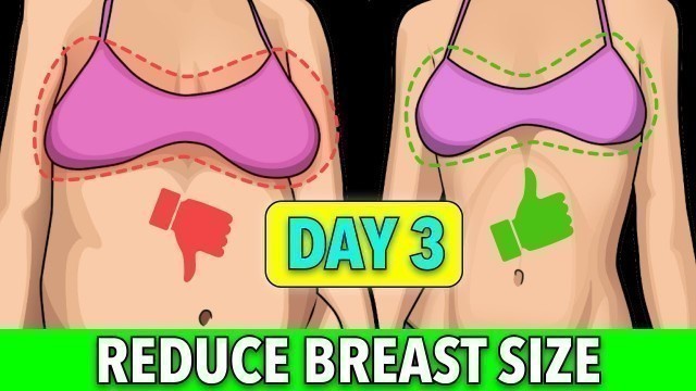 'Day 3 - CHEST + ARMS (EXERCISES TO REDUCE BREAST SIZE) - 6-Day Fat Burning Challenge'