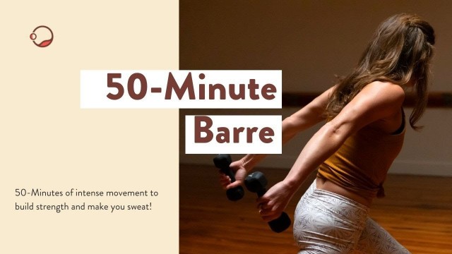 '50-Minute Ohana Barre Class'