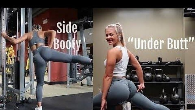 'Ashleigh Jorden | Side Booty workout Motivation | Female Fitness Model'