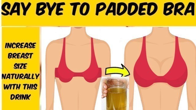 'Drink this in morning to increase you breast size in just 7 days#BREAST#SIZE#PATWARIFITNESS'