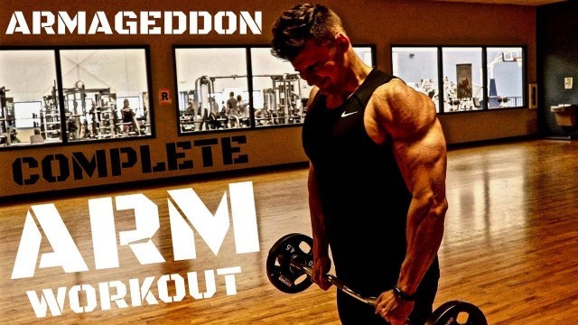 'ARMAGEDDON | COMPLETE ARM WORKOUT w/ CONNOR TROTT & BEN ENGEL | MEN’S PHYSIQUE'