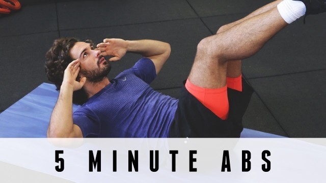 '5 Minute Abs | The Body Coach'