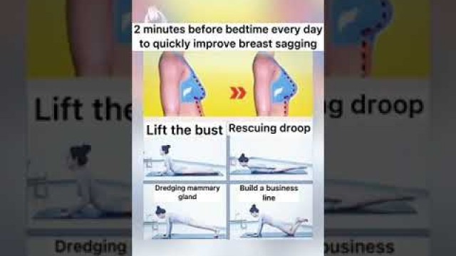 '30 minutes exercise to improve breast sagging for women/exercise for breast uplift #shorts'