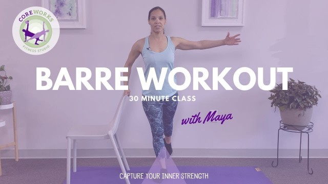 'Have Fun with this Quick, Effective Barre Workout in just 30 minutes'