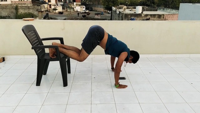 '26 reps - keyur barasiya - Guru Maan V Pushup Challenge 2020'