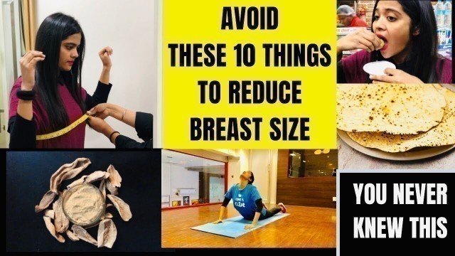 'How to Reduce Breast Size at home | Part 2 | Weight Loss Tips| Somya Luhadia'