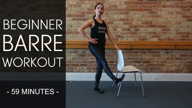 'BEGINNER BARRE WORKOUT'