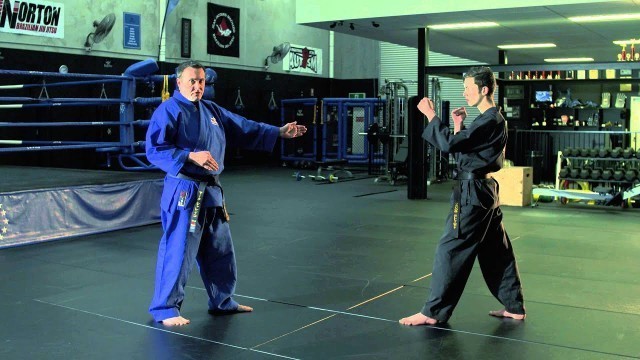 'Bujutsu Weekly Self Defence Tip - Defence against front kick 1'