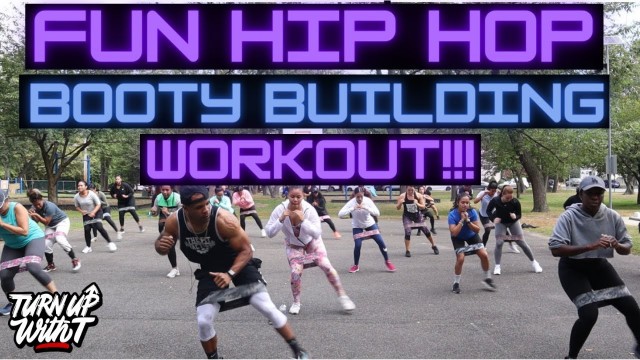 'Fun Hip Hop Home Workout | 12 Minute Booty Building Workout!'