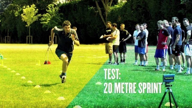 'Raise your game | The 20-metre sprint | Soccer training'