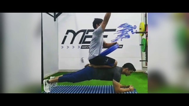 '85Kgs Weighted Plank | Plank Exercise | Core Strength | Stay Fit | Fitness Coach JD #FitnessCoachJD'