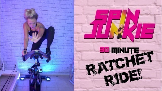 '30 Minute Spin Class Ratchet Ride! Explicit Hip Hop Workout FREE'