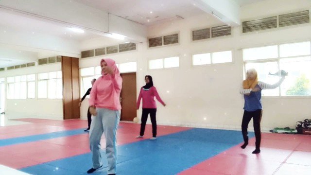 'Senam Kreasi lagu Buleud Tiktok Viral // Dance Fitness // Aerobik // UKM Senam UPI Bandung // Gym'