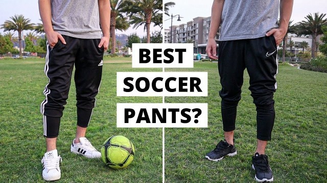 'Adidas Tiro vs Nike Academy Pants - Soccer / Training Pants Comparison, Review, Try-On'