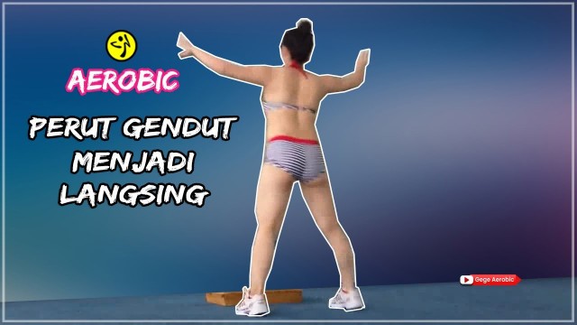 'Coba latihan ini Perut yang Gendut Bisa Menjadi langsing Alami | Aerobik Workout'