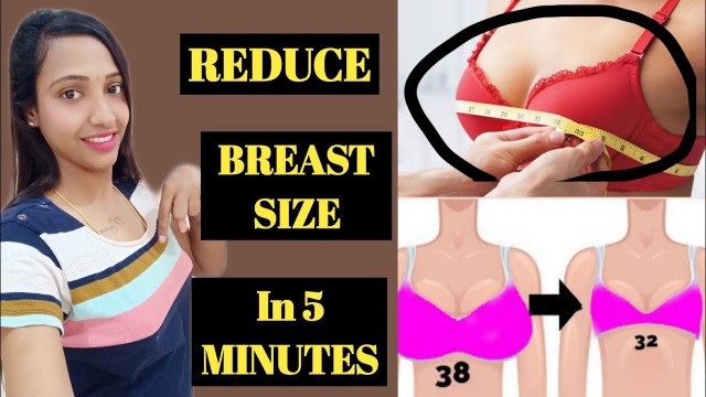 '❌REDUCE BREAST SIZE IN 5 MINUTES 