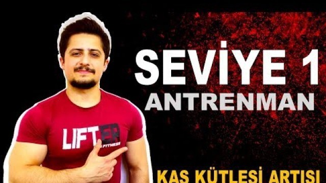 'Evde Spor ile Kas Kütlesi Artışı - Seviye 1'