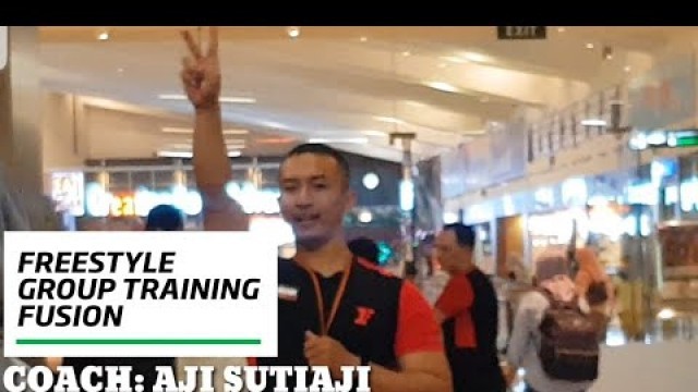 'Freestyle group training fusion fitness first pejaten'