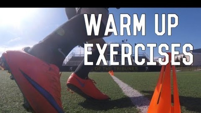 'How To Prepare For Training | Essential Warm Up Exercises For Footballers/Soccer Players'