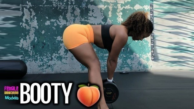 'Female Fitness Models - Ajahzi Gardner (glutes & hams workout)'